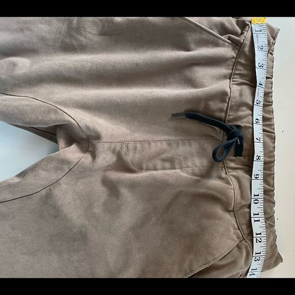 PacSun Tan Faux Suede Jogger Pants Size Small - Picture 8 of 14